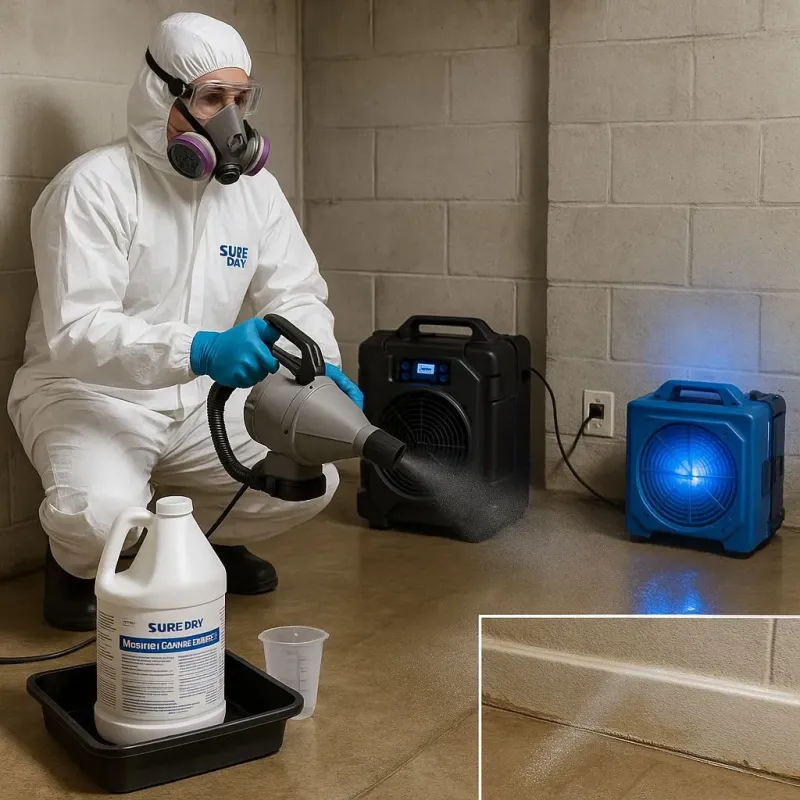 Sanitization and Odor Removal process in Pineville, WV